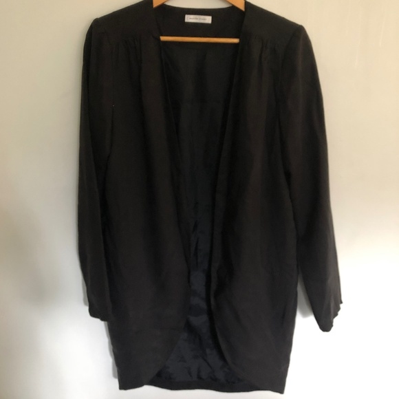 Selected Femme - European Brand - Black 80’s Style Jacket - US size 8/UK Size 12 - Picture 2 of 6